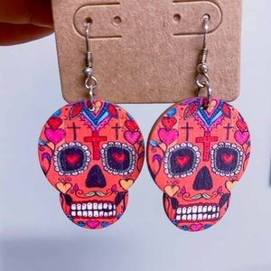 2/$20 Sugar Skull Earrings